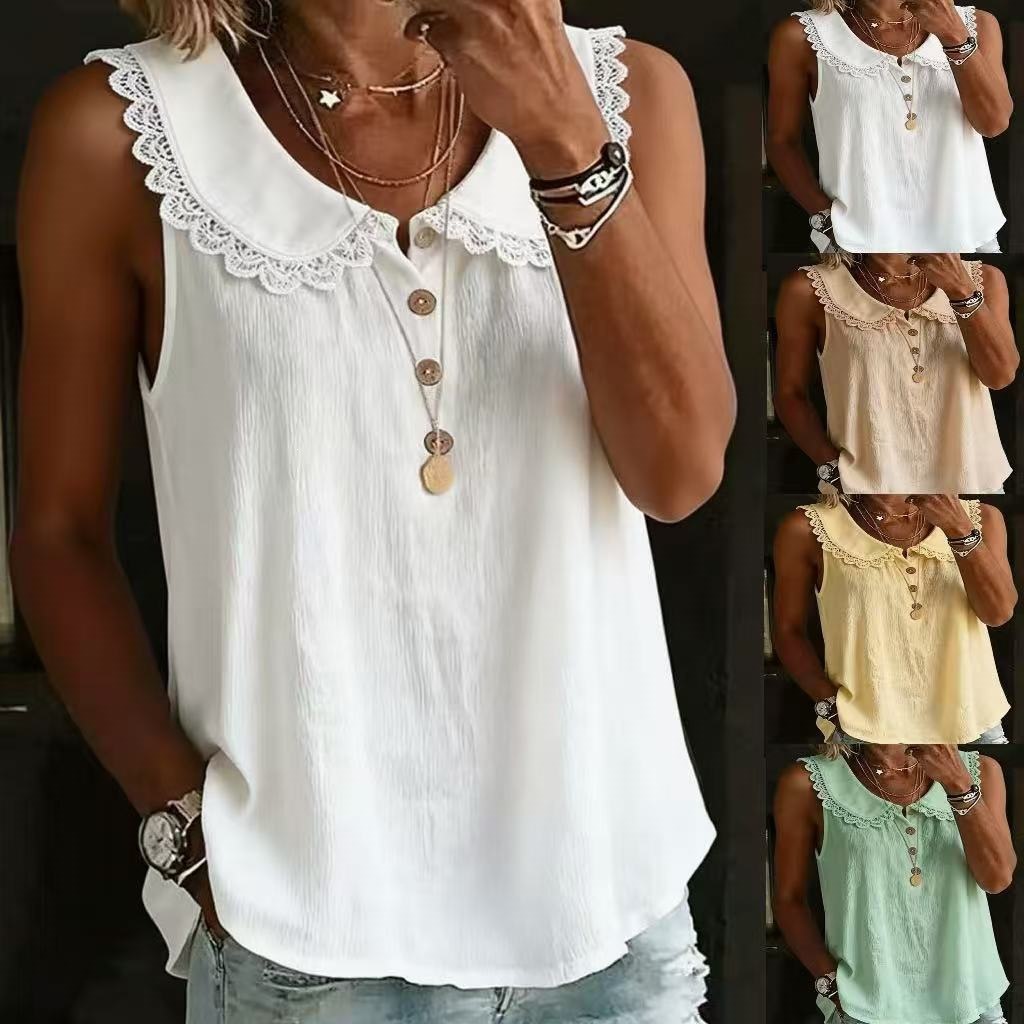 Nueva Blusa de Verano 2026 par - Shirt Camp Collar reseña y precio