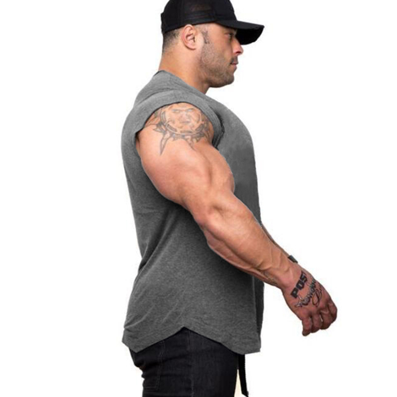 Camisetas sin mangas de algodó - Tank Top Muscle reseña y precio