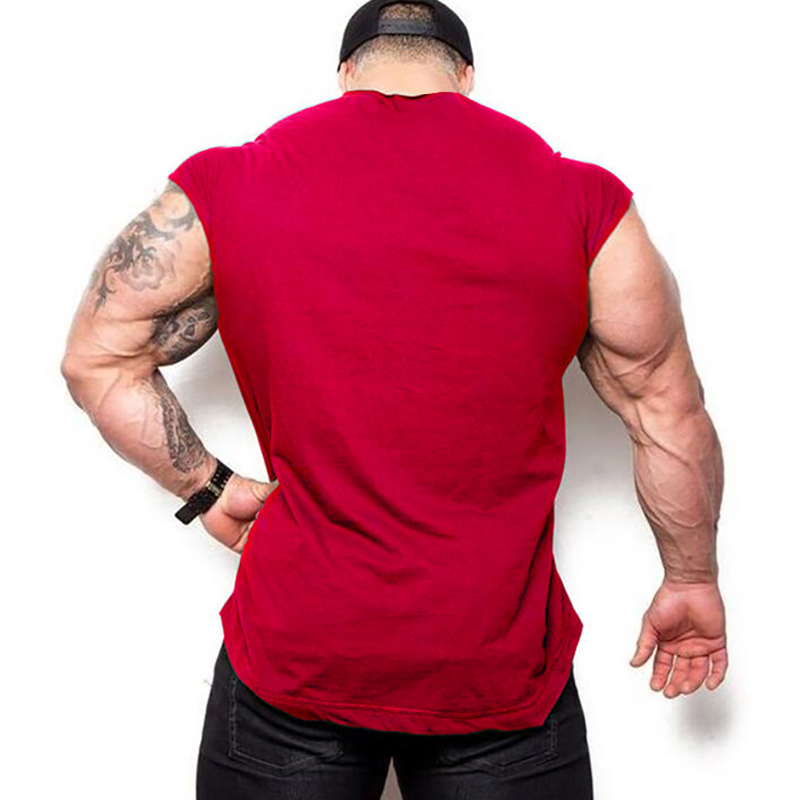 Camisetas sin mangas de algodó - Tank Top Muscle reseña y precio