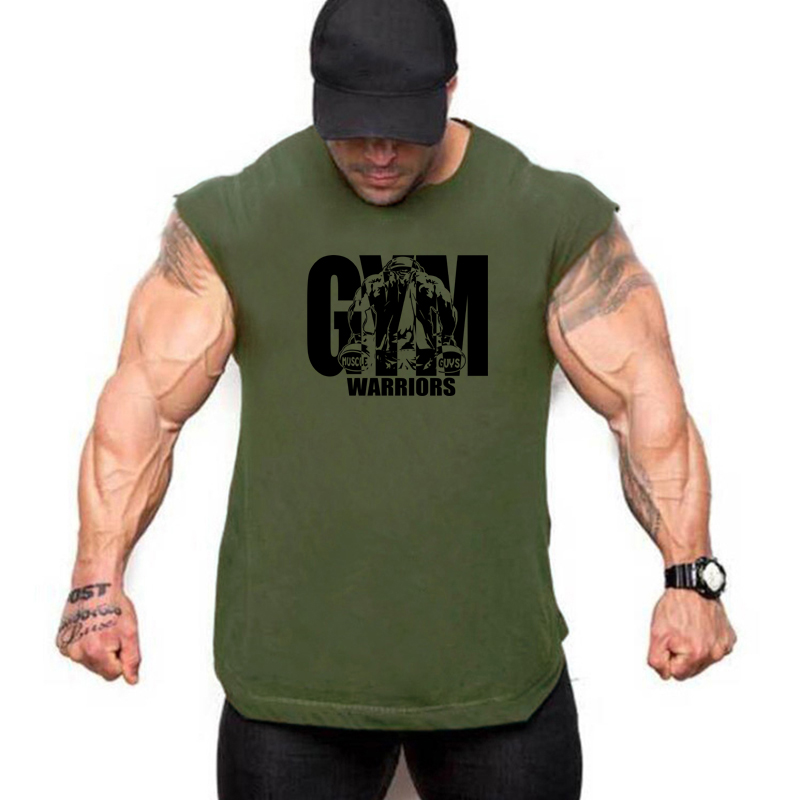 Camisetas sin mangas de algodó - Tank Top Muscle reseña y precio