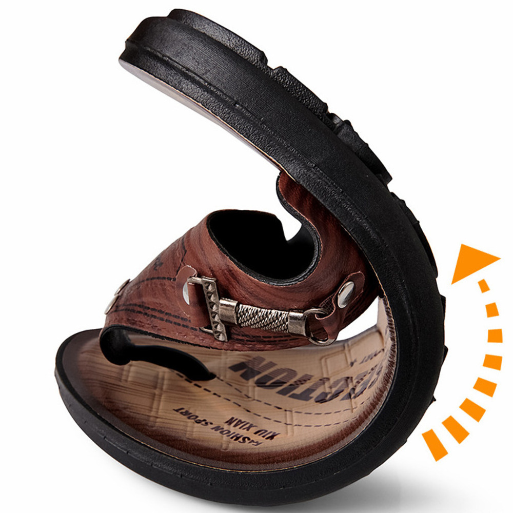 Sandalias de Cuero para Hombre - Flip Flop Leather Men reseña y precio